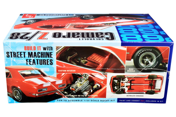 AMT - Skill 2 Model Kit 1968 Chevrolet Camaro Z/28 2-in-1 Kit 1/25 Scale Model — Plastic model kit