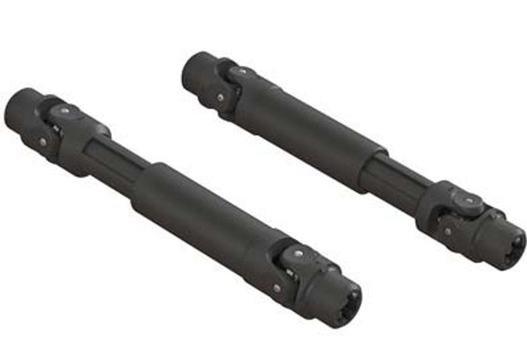 Arrma AR310864 Composite Rear Slider Driveshaft Set Granite Senton
