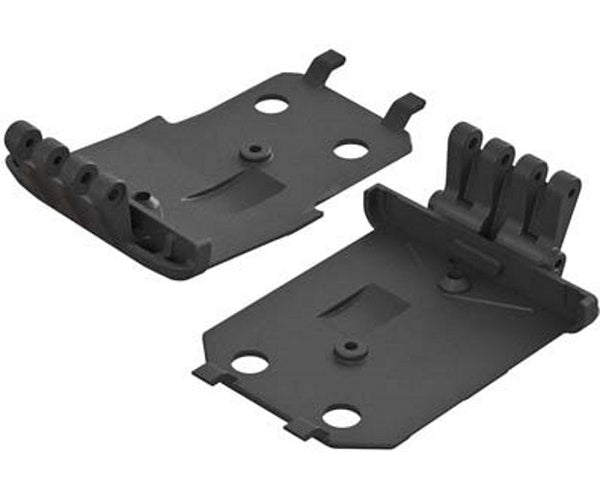 Arrma AR320401 Front/Rear Lower Skidplate (2) Granite