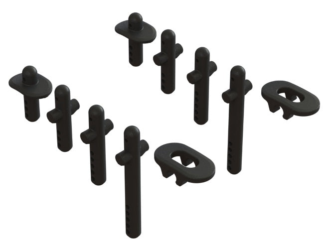 Arrma AR320453 Body Post Set Kraton Outcast