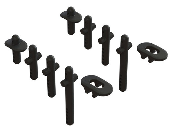 Arrma AR320453 Body Post Set Kraton Outcast