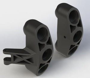 Arrma AR330361 Steering Block (1 Pair) Nero 6S Nero Fazon Nero Big Rock