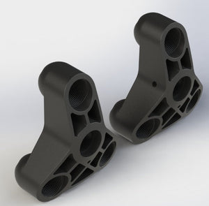 Arrma AR330365 Rear Hub (1 Pair) Nero 6S Nero Fazon Nero Big Rock