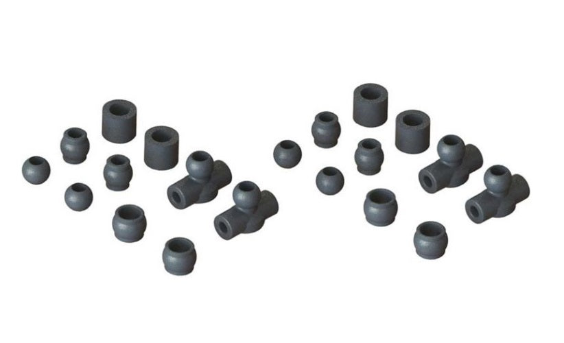 Arrma Composite Ball Set 6S Mojave Typhon Talion Infraction Limitless Kraton