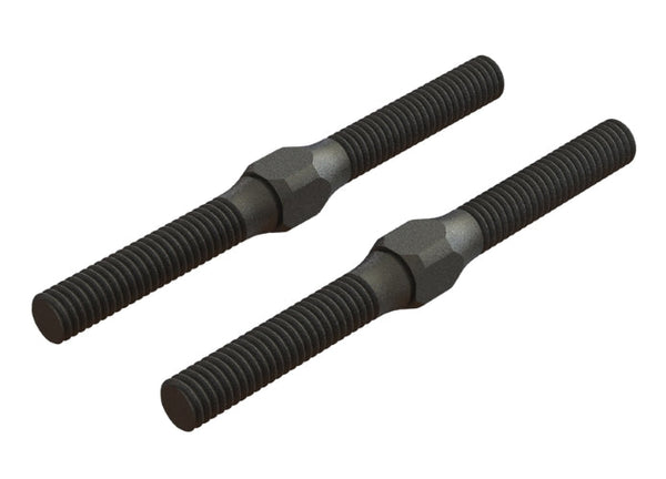 Arrma AR330542 Steel Turnbuckle M4x48mm Black (2Pieces) Big Rock Typhon