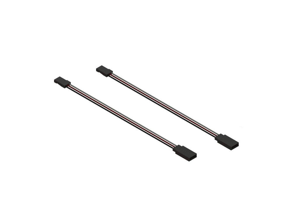 PowerHobby Arrma Female To Male JR 150MM Servo Extention Kraton Senton Talion Typhon Nero — Nero Parts