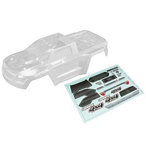 Arrma AR402261 Body Clear w/Decals Granite 4x4