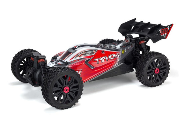 Arrma AR402274 Typhon 4X4 BLX Painted Decaled Trimmed Body (Red)