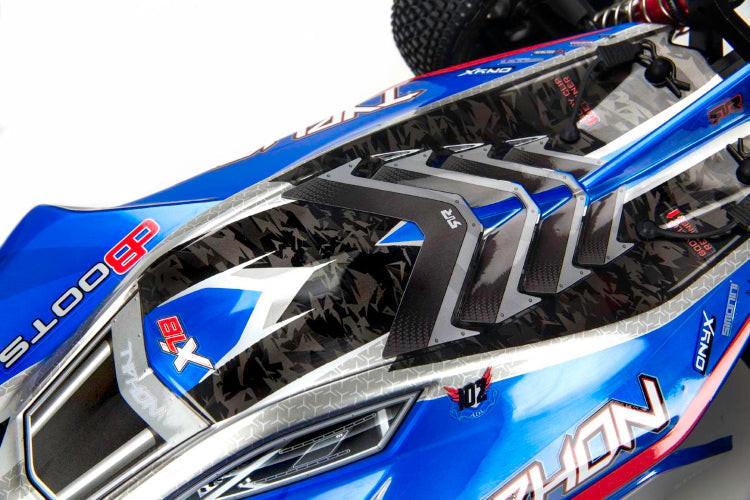 PowerHobby Arrma AR406118 Painted Decaled Trimmed Body (Blue) Typhon 6S Blx — Typhon Parts