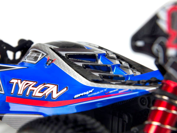 Arrma AR406118 Painted Decaled Trimmed Body (Blue) Typhon 6S Blx