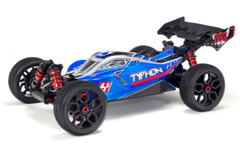 PowerHobby Arrma AR406118 Painted Decaled Trimmed Body (Blue) Typhon 6S Blx — Typhon Parts