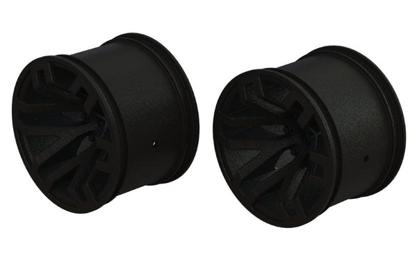PowerHobby Arrma AR510097 MT 2.8" Wheel 14mm Hex Black (2Pieces) Granite — Granite Parts