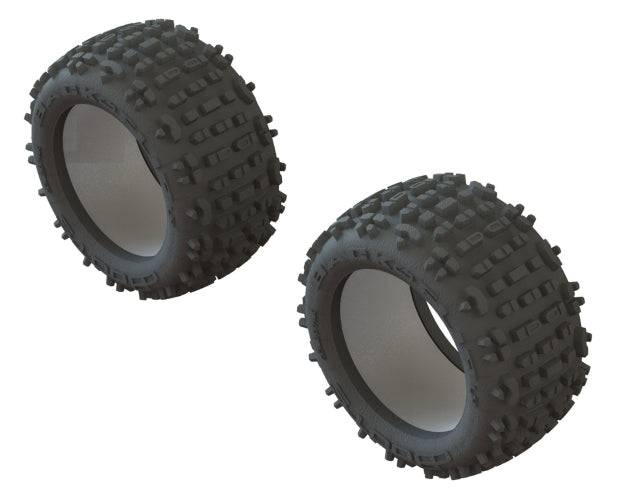 Arrma AR520049 Dboots Backflip Lp Tires And Inserts (2Pieces) Kraton Outcast