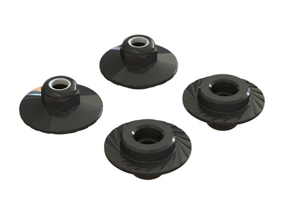 Arrma AR708007 Flange Lock Nut M5X8MM (4Pieces) Kraton Outcast