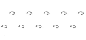 Arrma AR710001 E-Clip E-2 (10pieces) Granite Voltage Fazon Voltage