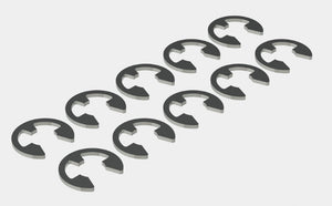 Arrma AR710002 E-Clip E-4 (10pcs) Fury Granite Raider Vorteks ADX-10 Mojave