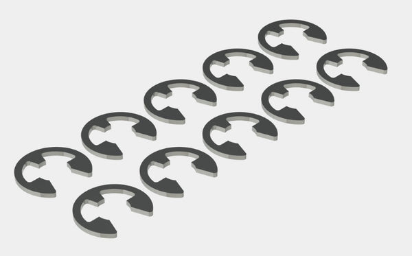 Arrma AR710002 E-Clip E-4 (10pcs) Fury Granite Raider Vorteks ADX-10 Mojave