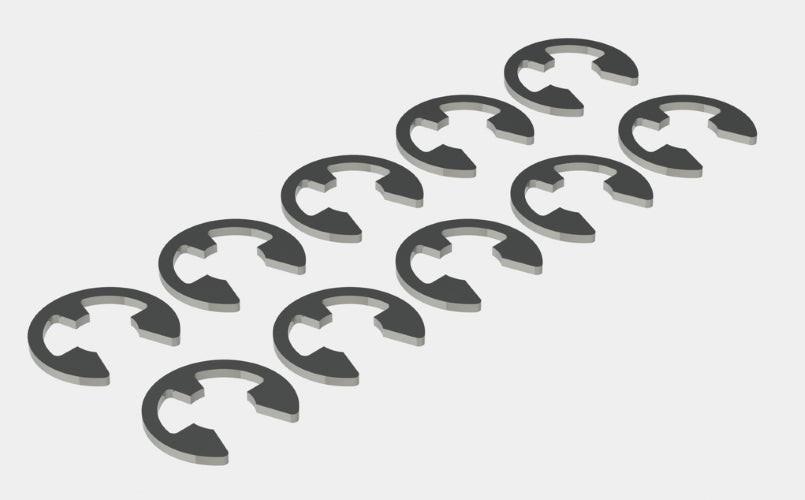 PowerHobby Arrma AR710002 E-Clip E-4 (10pcs) Fury Granite Raider Vorteks ADX-10 Mojave — Vorteks Parts