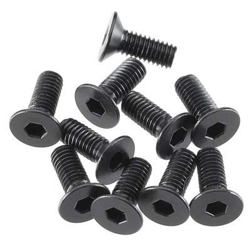 Arrma Flat Head Screw 3x8mm Nero Raider Vortek Granite Outcast Mojave Felony 6S
