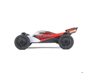 Arrma ARA2106T2 Typhon Grom MEGA 4WD 380 Brushed 1/18 Buggy RTR Red/White