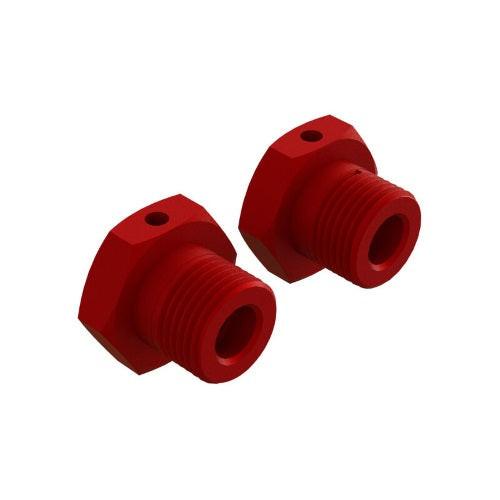 Arrma ARA310904 Aluminum Wheel 17mm Hex Red (2)