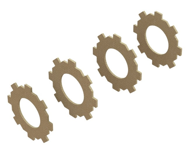 Arrma ARA310908 Slipper Pad (4) Big Rock Granite Kraton Outcast Senton Typhon