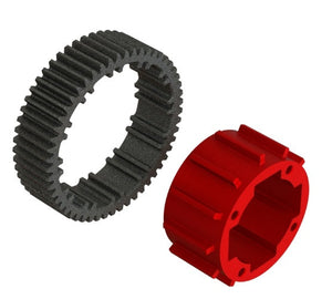 Arrma Aluminum Center Diff /Differential Case Set (1 Diff) Kraton 8S Outcast 8S