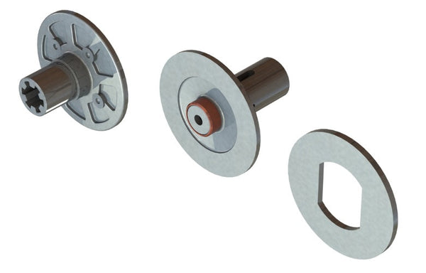 Arrma ARA310946 Slipper Plate & Hub Set Big Rock Granite Kraton Outcast Senton