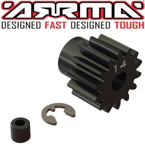 PowerHobby Arrma ARA310961 Pinion Gear 14T HD Mod1 Safe-D5 — Mod 1 Pinion