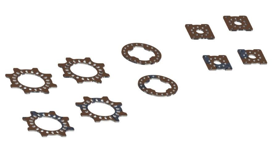 PowerHobby Arrma Limited Slip Differential Plates For 29mm Differential Case Kraton