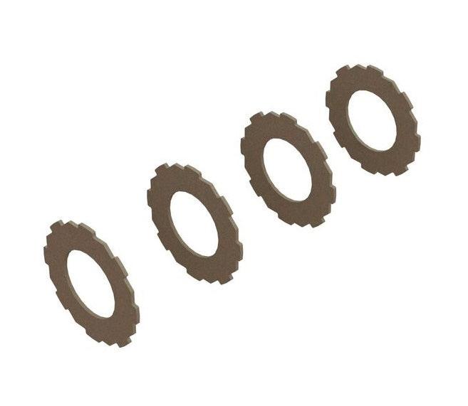 PowerHobby Arrma ARA310994 Slipper Pad (4) BIGROCK GRANITE SENTON TYPHON — Typhon Parts