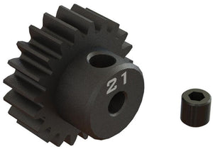 Arrma ARA311083 21T 0.8Mod 1/8" Bore CNC Steel Pinion Gear