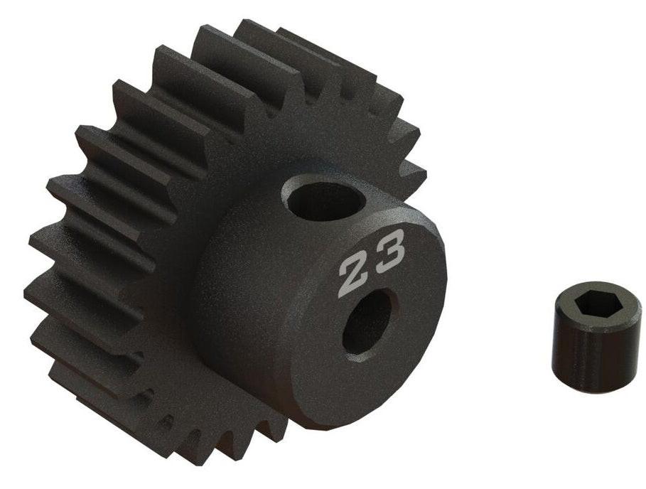 PowerHobby Arrma ARA311085 23T 0.8Mod 1/8" Bore CNC Steel Pinion Gear — 0.8 Pinion