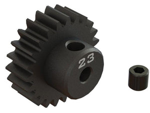 PowerHobby Arrma ARA311085 23T 0.8Mod 1/8" Bore CNC Steel Pinion Gear — 0.8 Pinion