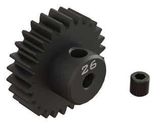Arrma ARA311088 26T 0.8Mod 1/8" Bore CNC Steel Pinion Gear