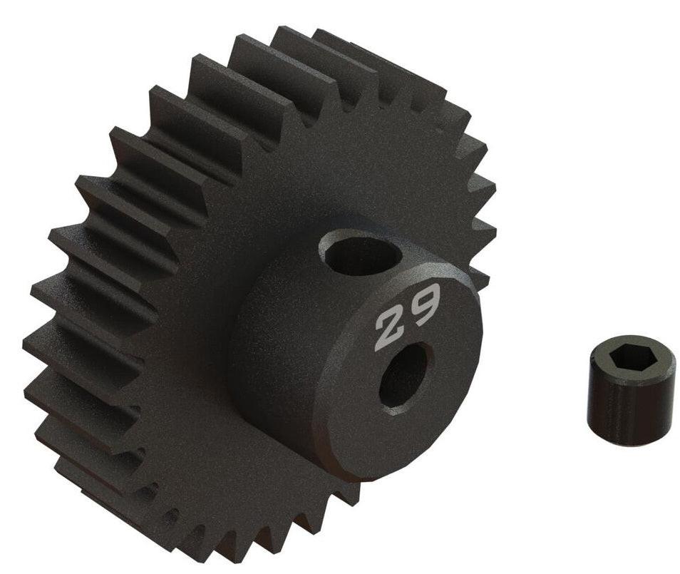 PowerHobby Arrma ARA311091 29T 0.8Mod 1/8" Bore CNC Steel Pinion Gear — 0.8 Pinion