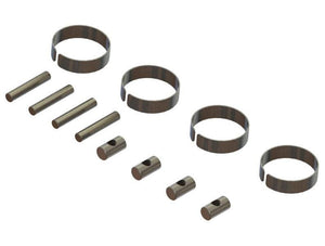 PowerHobby Arrma ARA311150 CVD Driveshaft Metal Fittings (2)