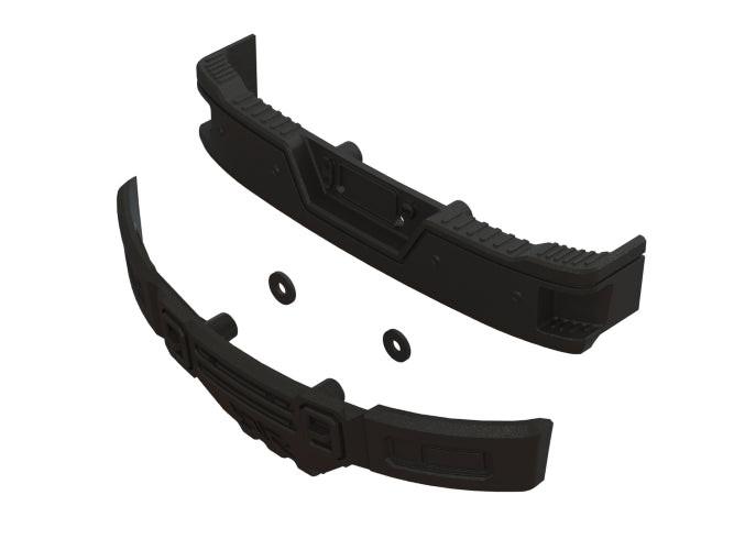 PowerHobby Arrma ARA320460 Bumper Set Black Big Rock