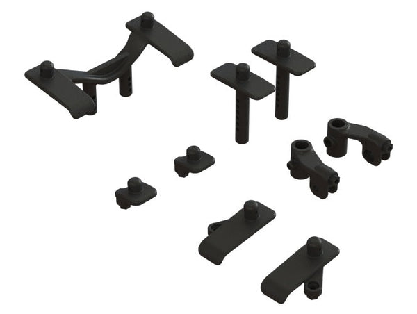 Arrma ARA320485 Body Post Set Kraton 4X4 8S