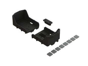 Arrma ARA320496 Battery Box Set Left Kraton 4X4 8S Outcast 8S