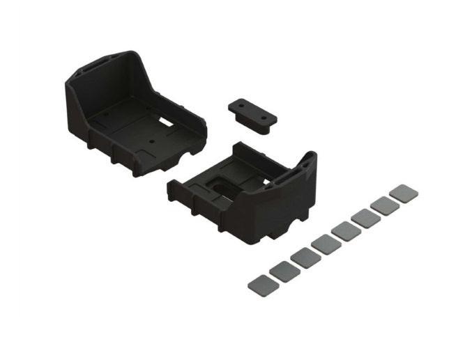 PowerHobby Arrma ARA320496 Battery Box Set Left Kraton 4X4 8S Outcast 8S — Kraton 8S Parts