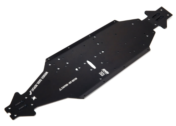 Arrma ARA320571 Aluminum Chassis CNC 7075 T6 LWB Black (1pieces) Talion