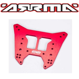 Arrma ARA320580 Rear Aluminum Shock Tower CNC 7075 T6 ML Red EXB