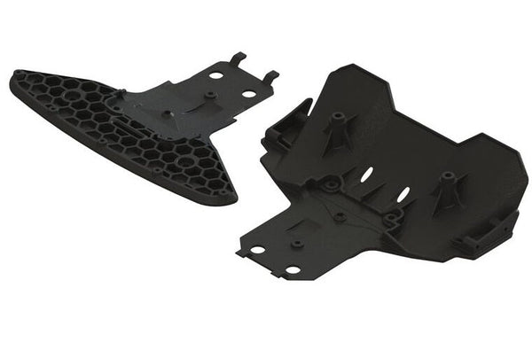 Arrma ARA320585 Lower Front Bumper and Rear Diffuser Set Infraction / Vendetta 4X4
