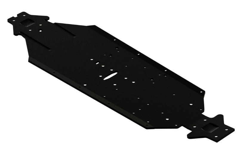 Arrma ARA320623 Aluminum Chassis Lwb Black Kraton