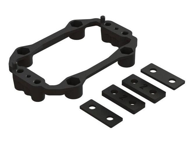 PowerHobby Arrma ARA320650 Aluminum Servo Mount Plastic Holder Set Infraction / Vendetta 4X4 — Vendetta Parts