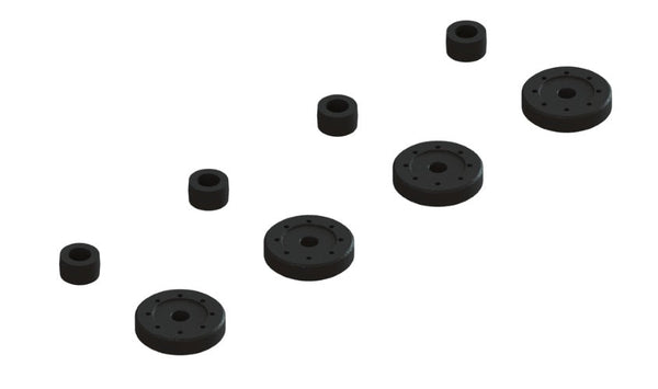 Arrma ARA330570 Shock Pistons & Cartridge Spacers Kraton 4X4 8S Outcast 8S