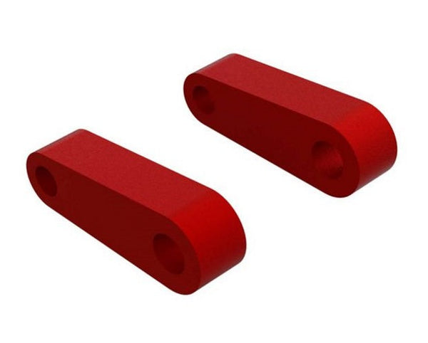 Arrma ARA330594 Aluminum Front Suspension Mounts Red Kraton 4X4 8S Outcast 8S