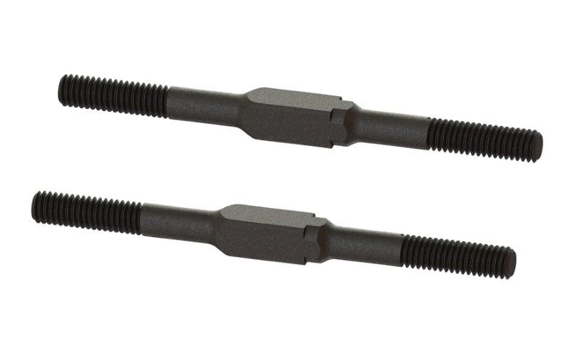 Arrma ARA330601 Steel Turnbuckle M4x60mm Black (2) 1/7 Mojave