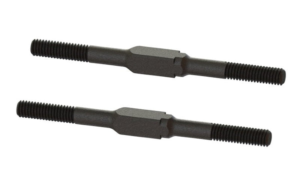 Arrma ARA330601 Steel Turnbuckle M4x60mm Black (2) 1/7 Mojave